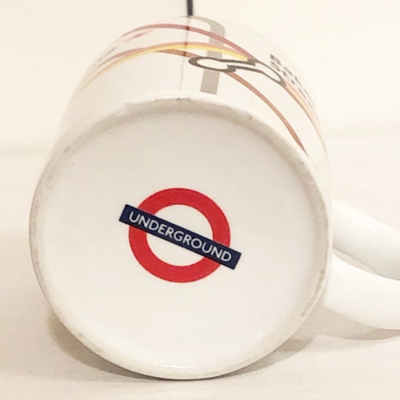 London underground subway tube map coffee mug. EUC - Picture 9 of 9